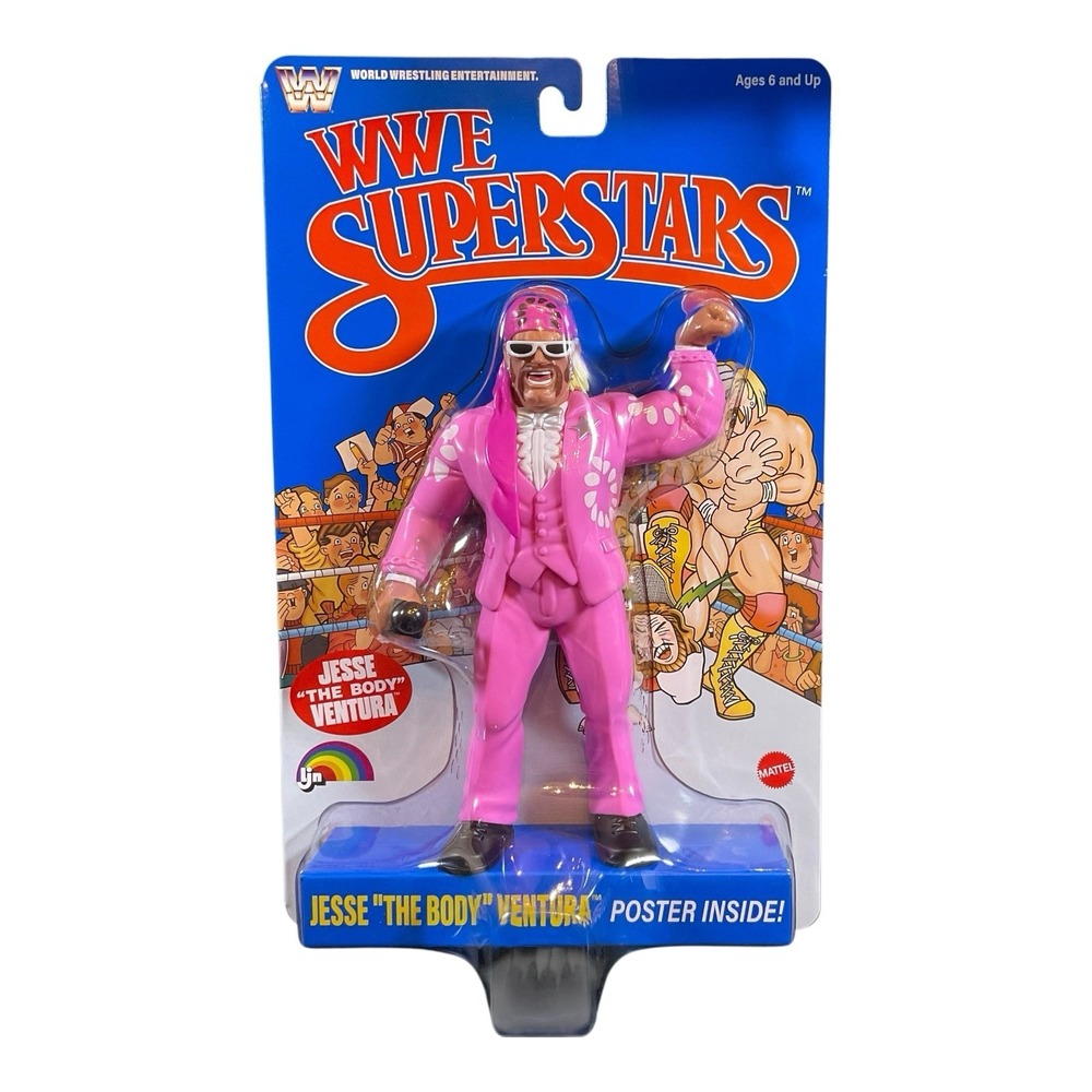 WWE Superstars Series 2 Jesse The Body  Ventura Blue Card Variant LJN In Hand